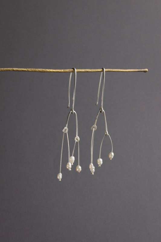 Arete Móvil en Perla