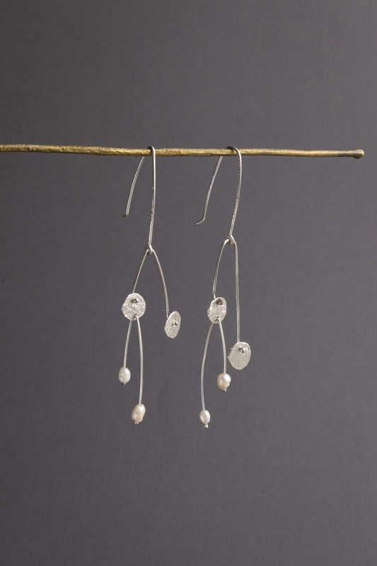 Arete Móvil en Perla